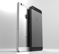Iphone 5 Wit/Zwart